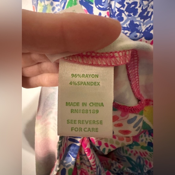 Lilly Pulitzer Marlisa Strapless Maxi Dress in Dancing on the Deck Print Medium - Picture 5 of 7